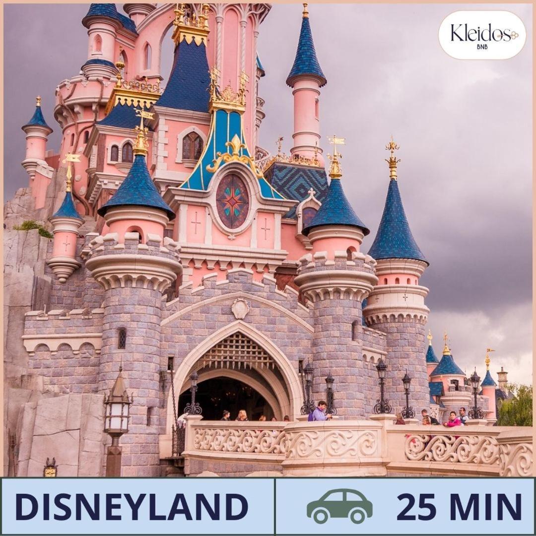Jungle - Magnifique Appartement Avec Parking Prive - Paris-Disney & Cdg A 25 Minutes Pomponne Dış mekan fotoğraf